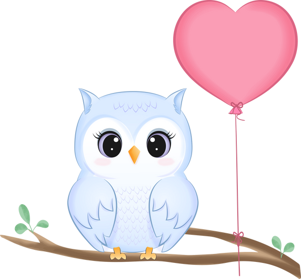 Cute Owl valentine's day